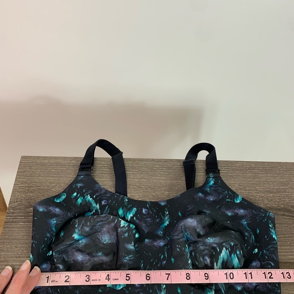 Knix Evolution Bra Size 6 Comfort Wireless Adjustable Abstract Artsy Lightweight - Picture 15 of 16